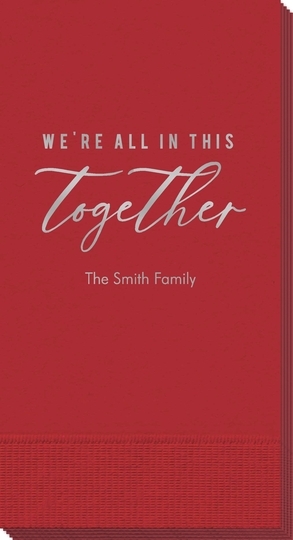 We're All In This Together Guest Towels